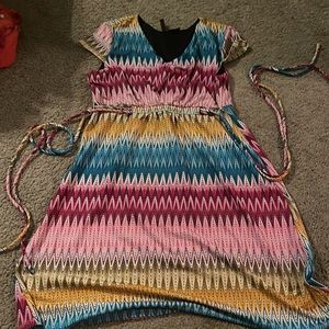 Very cute colorful dress!